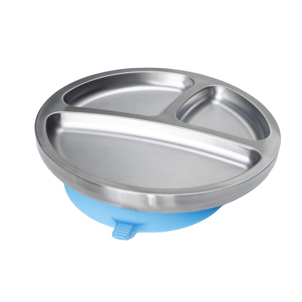 Avanchy Stainless Steel Suction Baby Plate