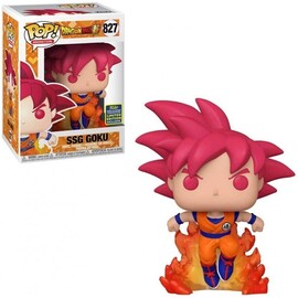 Pop! Animation: Dragon Ball Z - SSG Goku Shared Exclusive Sticker - Hot Topic by Ralphie's Funhouse