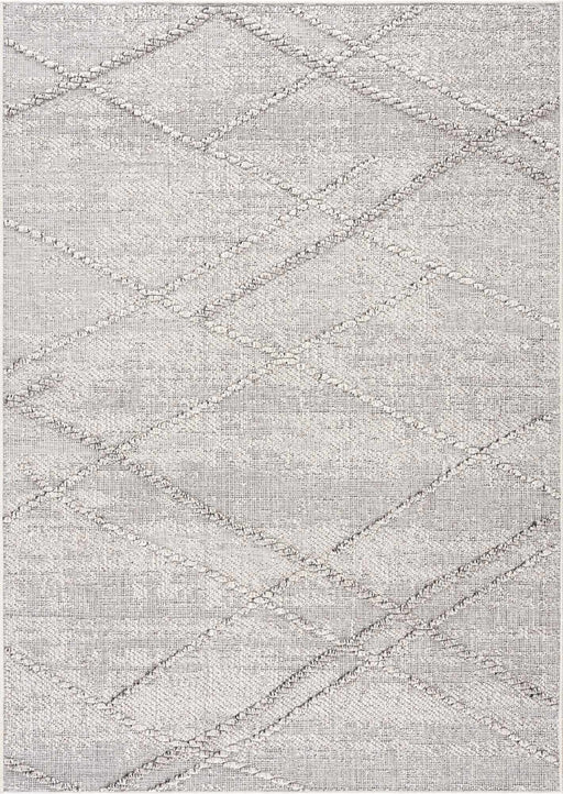 Hauteloom Baqer Bone & Taupe Textured Performance Rug - Limited Edition