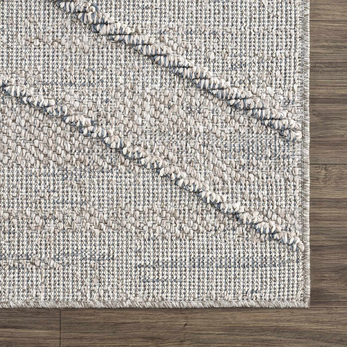 Hauteloom Baqer Taupe & Gray Textured Performance Rug - Limited Edition