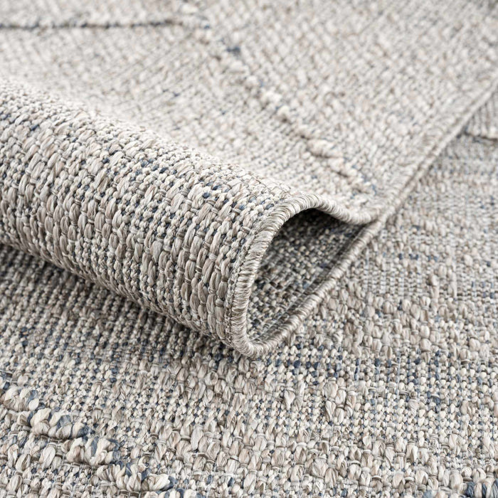 Hauteloom Baqer Taupe & Gray Textured Performance Rug - Limited Edition