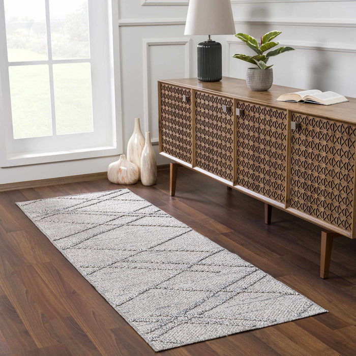 Hauteloom Baqer Taupe & Gray Textured Performance Rug - Limited Edition