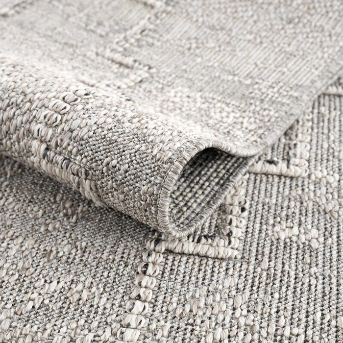 Hauteloom Butch Taupe Textured Performance Rug - Limited Edition