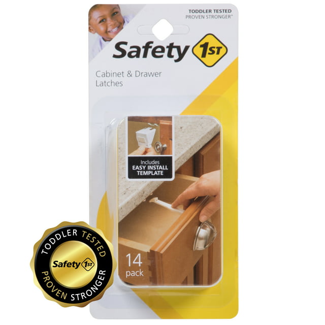 Safety 1st Cabinet & Drawer Latch (14pk)
