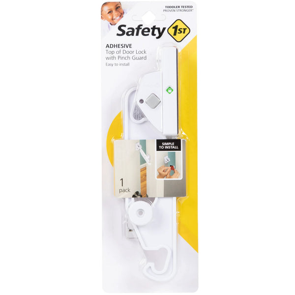 Safety 1ˢᵗ Top of Door Lock, White