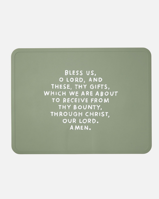 Be A Heart Meal Blessing Silicone Placemat