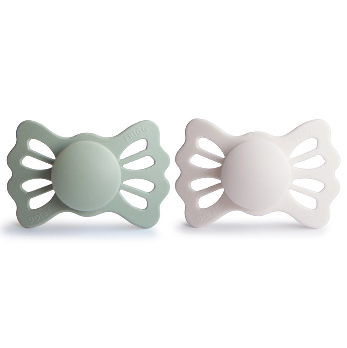 Mushie FRIGG Lucky Symmetrical Silicone Pacifier 2-Pack (6-18 Months)