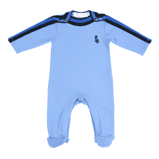 Bebe Sweeny DIM | Baby Boys Blue Cotton Babygrow