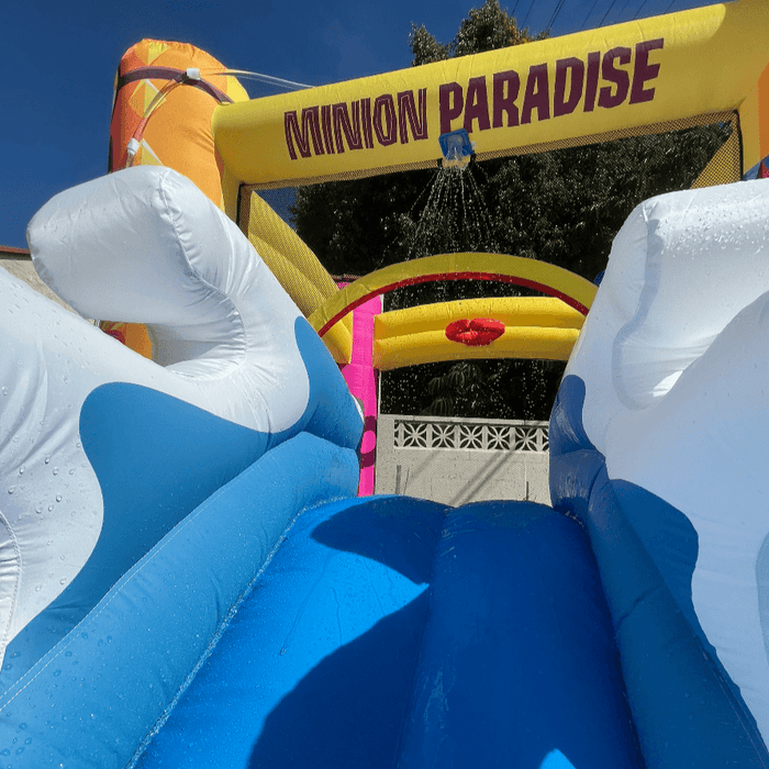 Funormous Minions Bounce House Water Slide with Pool