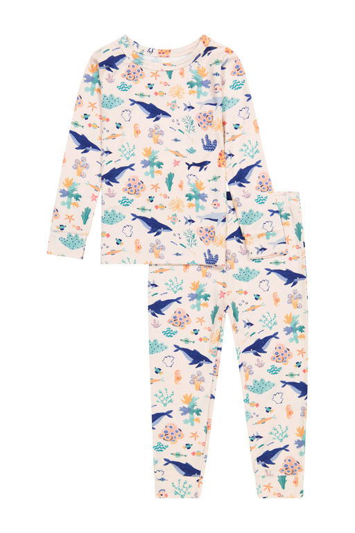 Bird & Bean Pajama Set -  Seas The Day