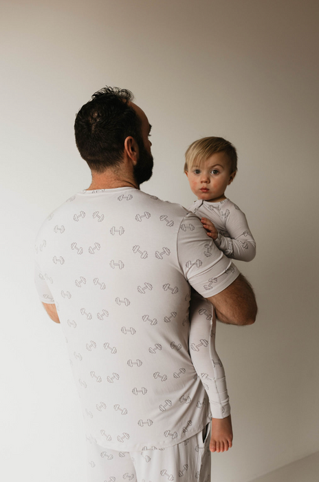 forever french baby Bamboo Zip Pajamas |  Arm Day