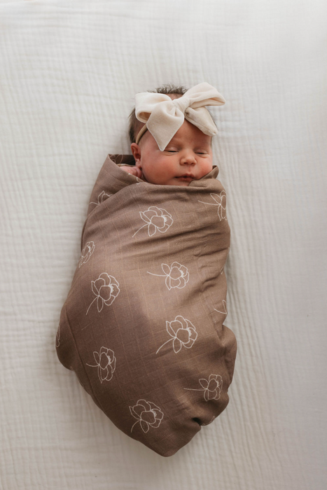 forever french Muslin Swaddle | Sweet Dreams Floral