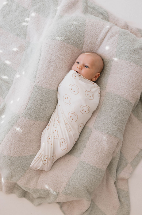 forever french Bamboo Swaddle | Just Smile