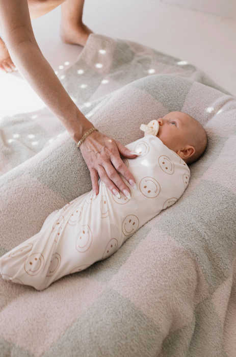 forever french Bamboo Swaddle | Just Smile