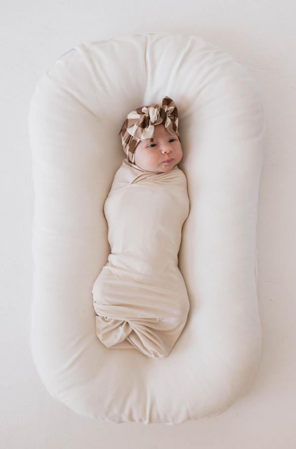 forever french Bamboo Swaddle | Camel