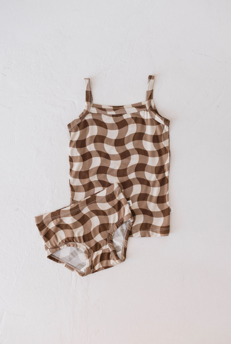 forever french 3 Pack Girl's Brief Bamboo Underwear |Gold Coast + Groovy Gingham + Summer Dreamin'