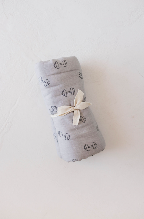 forever french Muslin Swaddle | Arm Day