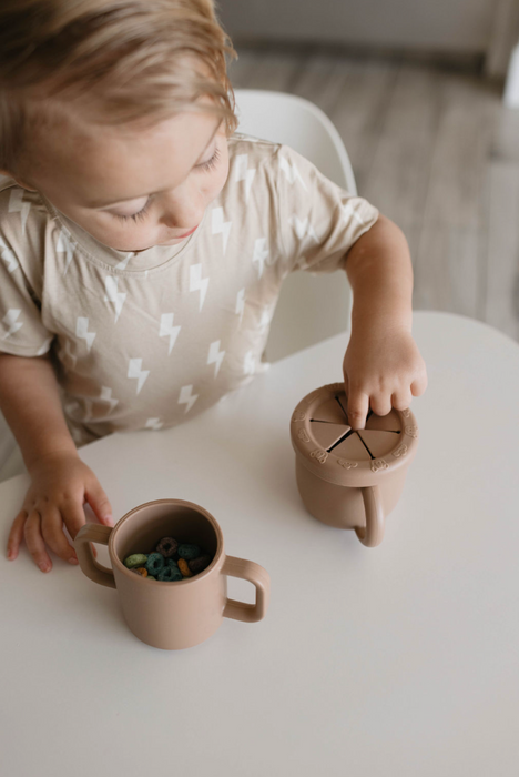 forever french baby Snack Cup with Removable Lid