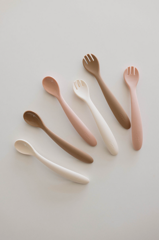 forever french baby Silicone Utensil Set