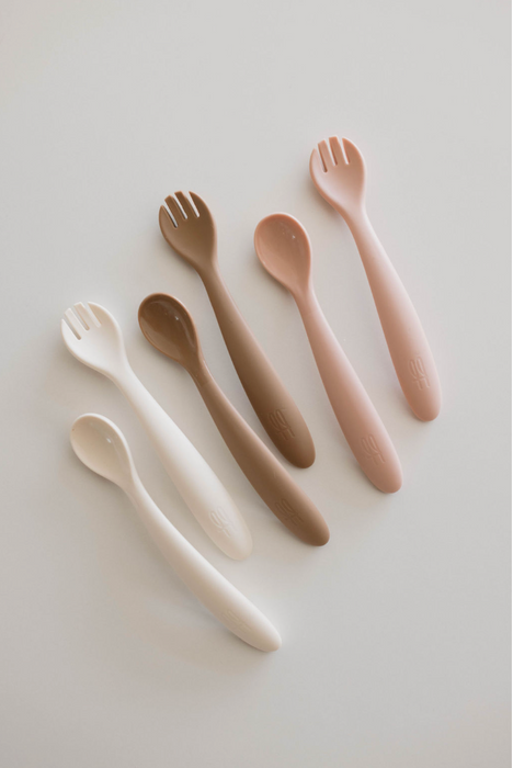 forever french baby Silicone Utensil Set