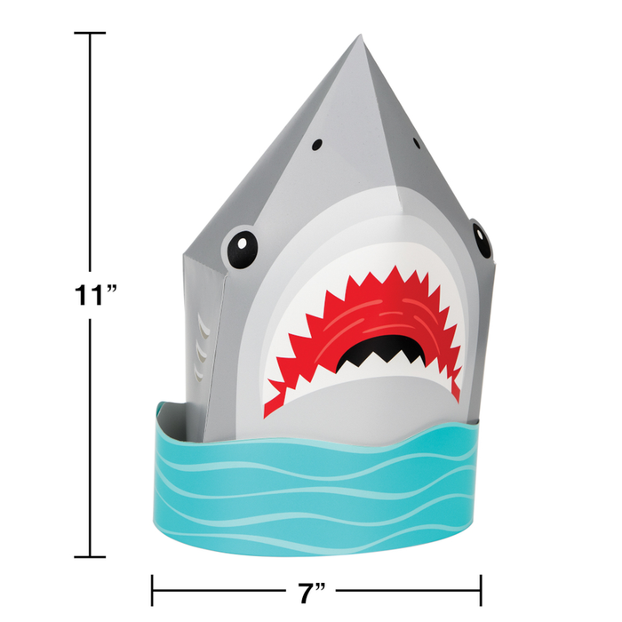 Party Decorations Shark Party Centerpiece 3D (1/Pkg)