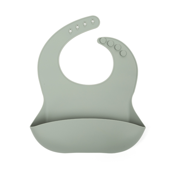 bug + bean kids Silicone Baby Bucket Bib