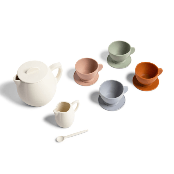 bug + bean kids Silicone Tea Set