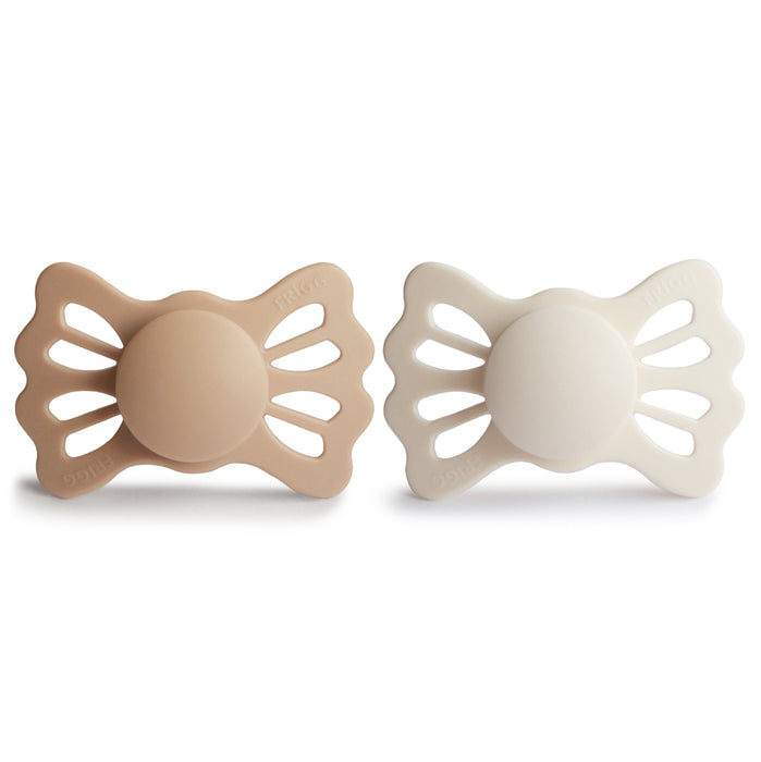 Mushie FRIGG Lucky Symmetrical Silicone Pacifier 2-Pack (6-18 Months)