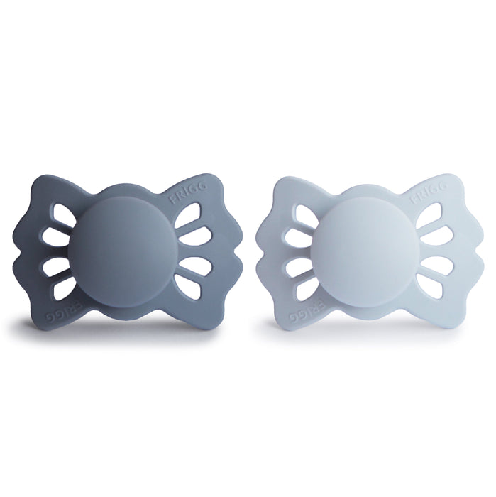 Mushie FRIGG Lucky Symmetrical Silicone Pacifier 2-Pack (0-6 Months)