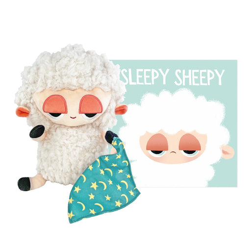 MerryMakers Sleepy Sheepy Plush Doll & Book