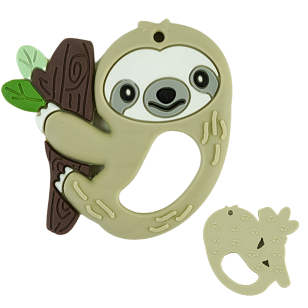 Busy Baby Sloth Silicone Teething Toy