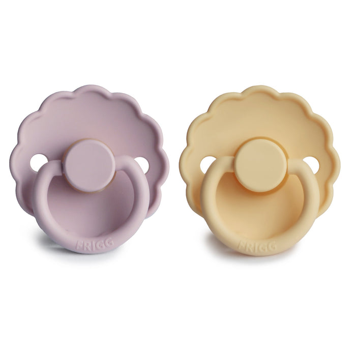 Mushie FRIGG Daisy Natural Rubber Pacifier 2-Pack