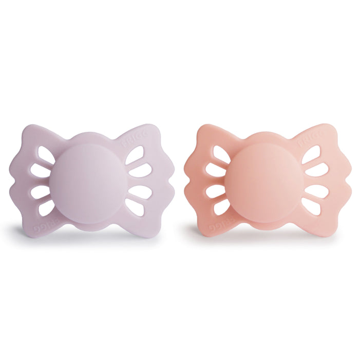 Mushie FRIGG Lucky Symmetrical Silicone Pacifier 2-Pack (0-6 Months)