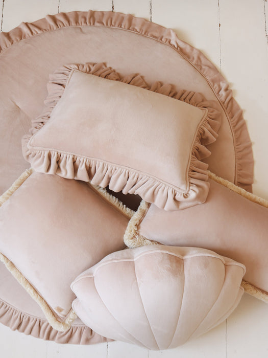 Moi Mili Soft Velvet “Latte” Shell Pillow