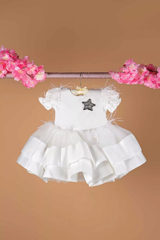 THA Dressing Star White Baby Dress