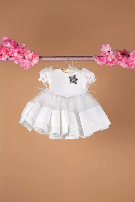 THA Dressing Star White Baby Dress