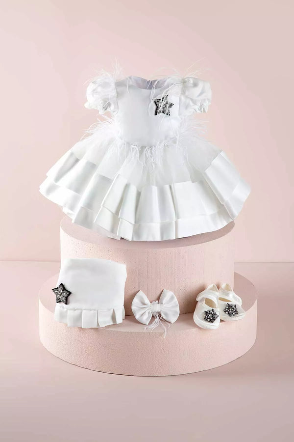 THA Dressing Star White Baby Dress