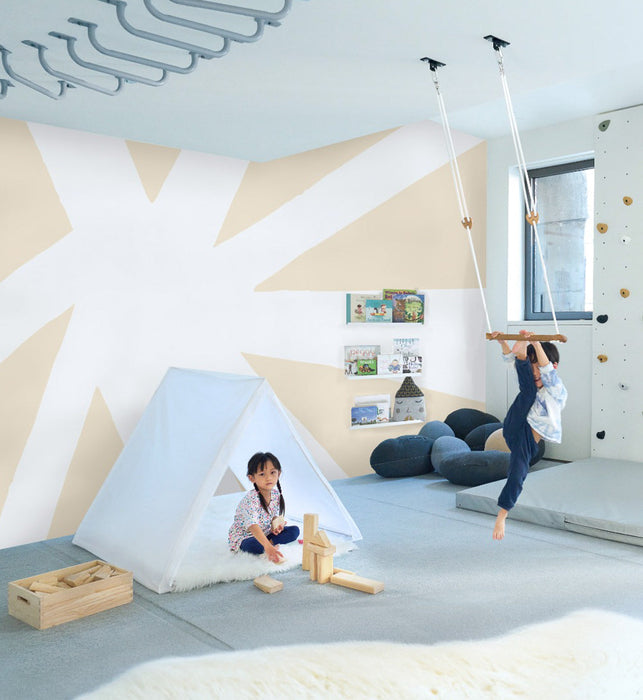 Project Playroom Shine Mural - White