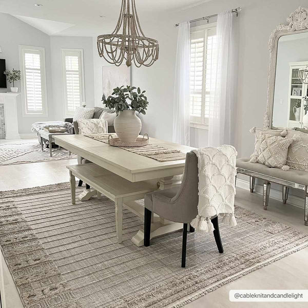 Hauteloom Sulak Cream Area Rug