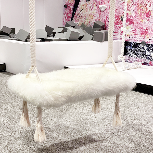 Project Playroom Furry Indoor Swing