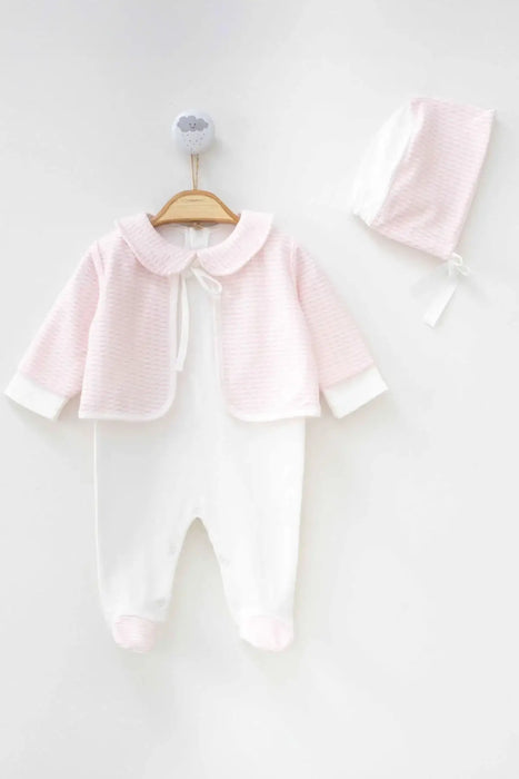 THA Dressing Frankie Pink Baby Set