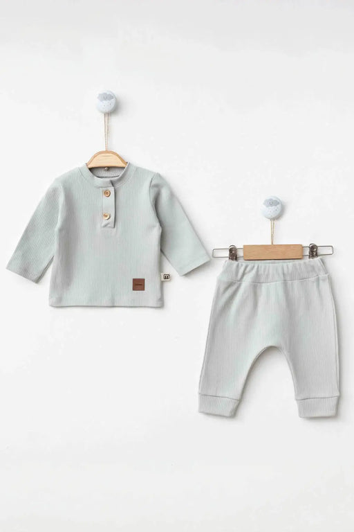 THA Dressing Darrel Baby Boy Green Clothes Set