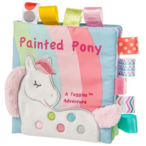 Mary Meyer TAGGIES PAINTED PONY SOFT BOOK