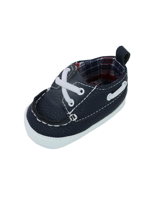 Stepping Stones First Steps Loafer with Straps in Black