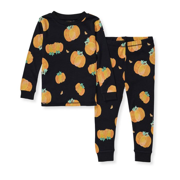 Burt's Bees Midnight Pumpkins 2 Piece Pajama