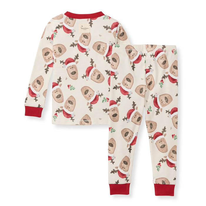 Burt's Bees Guide My Sleigh 2 Piece Pajama Set