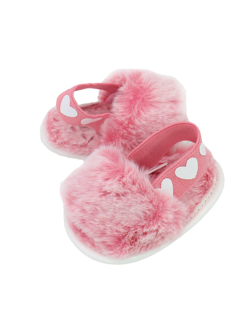 Stepping Stones First Steps Slide Slipper in Pink