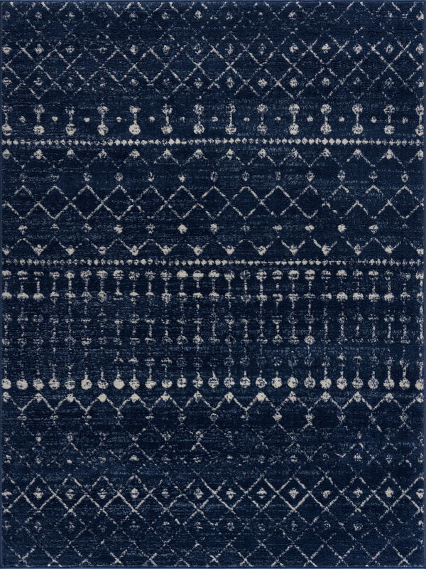 Hauteloom Tigrican Navy 2335 Area Rug