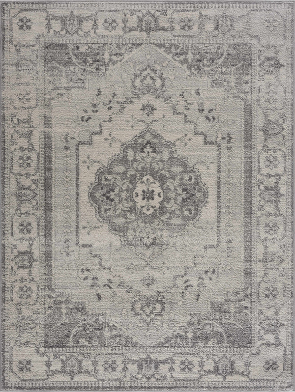 Hauteloom Tigried Ivory & Gray 2315 Area Rug