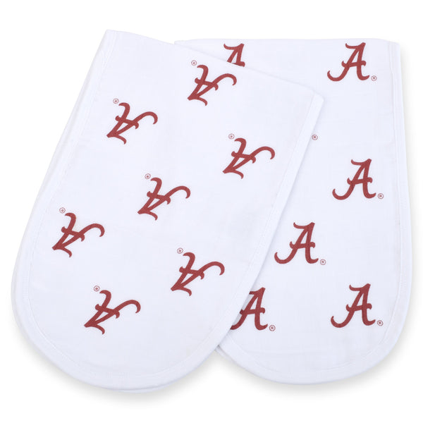 Three Little Anchors University of Alabama 2pk Burp Cloth